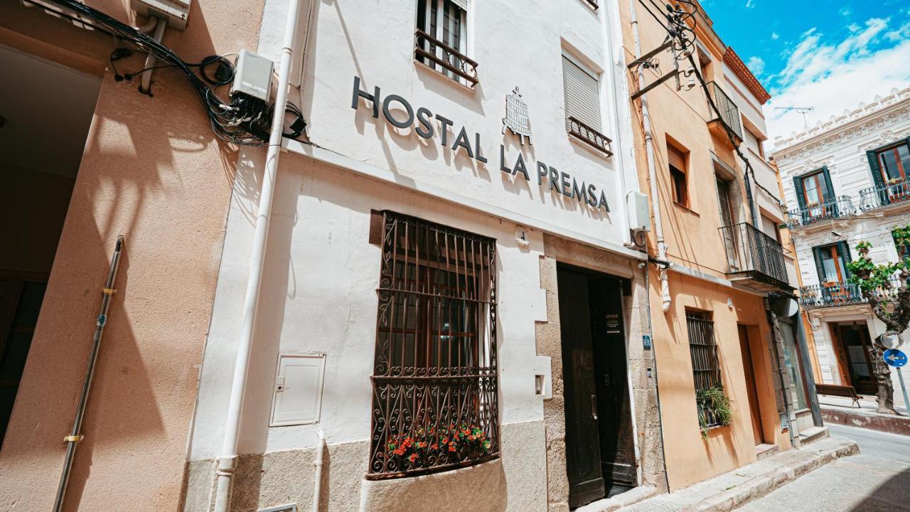 Hostal La Premsa Arenys de Mar Eksteriør billede